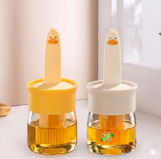 Oil Dispenser for Kitchen, 2 IN 1 Oil Dispenser Bottle